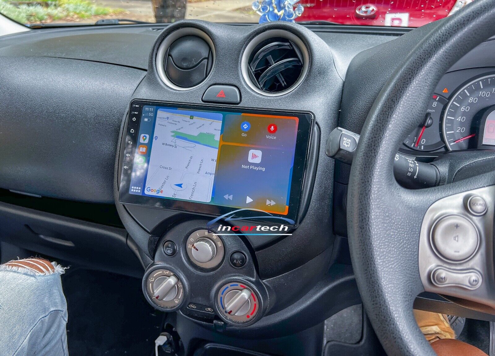 Nissan Micra 10-14 GPS Bluetooth Wireless Apple Carplay Android Auto Stereo USB, for Nissan Micra 10-14 head unit upgrade for Nissan Micra 10-14 head unit replacement for Nissan Micra 10-14 unit upgrade, for Nissan Micra 10-14  stereo upgrade suit both manual and digital air condition control, provides installation. Upgrade to the Lastest Wireless Apple CarPlay Android Auto