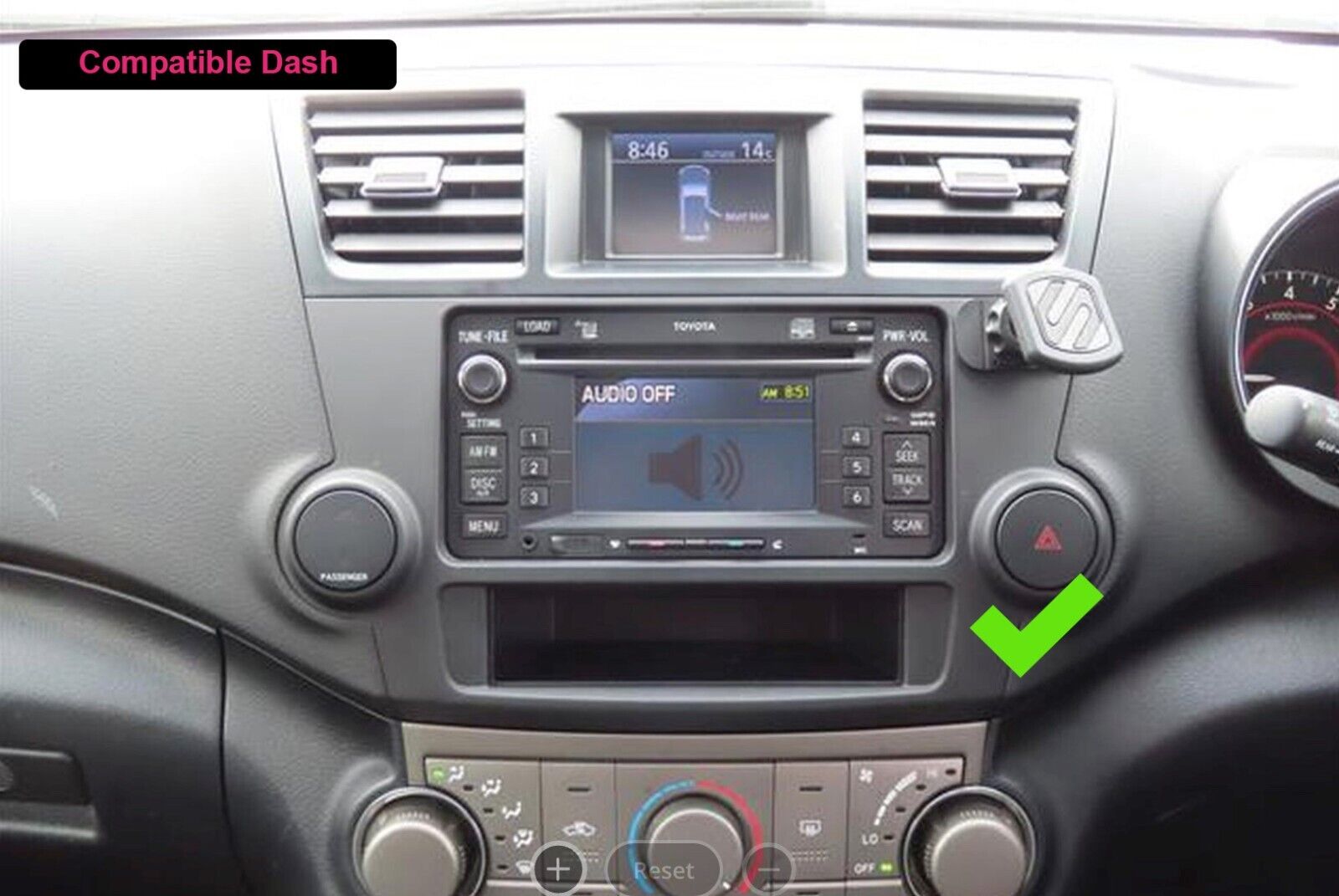 Fit Toyota Kluger 08-15 GPS Bluetooth Handfree music stream Stereo Upgrade 7", Toyota Kluger 08-15 head unit upgrade for Toyota Kluger 08-15 head unit replacement for Toyota Kluger 08-15 upgrade, for Toyota Kluger 08-15 stereo upgrade suit both manual and digital air condition control, provides installation. Upgrade to the Lastest Wireless Apple Carplay Android Auto