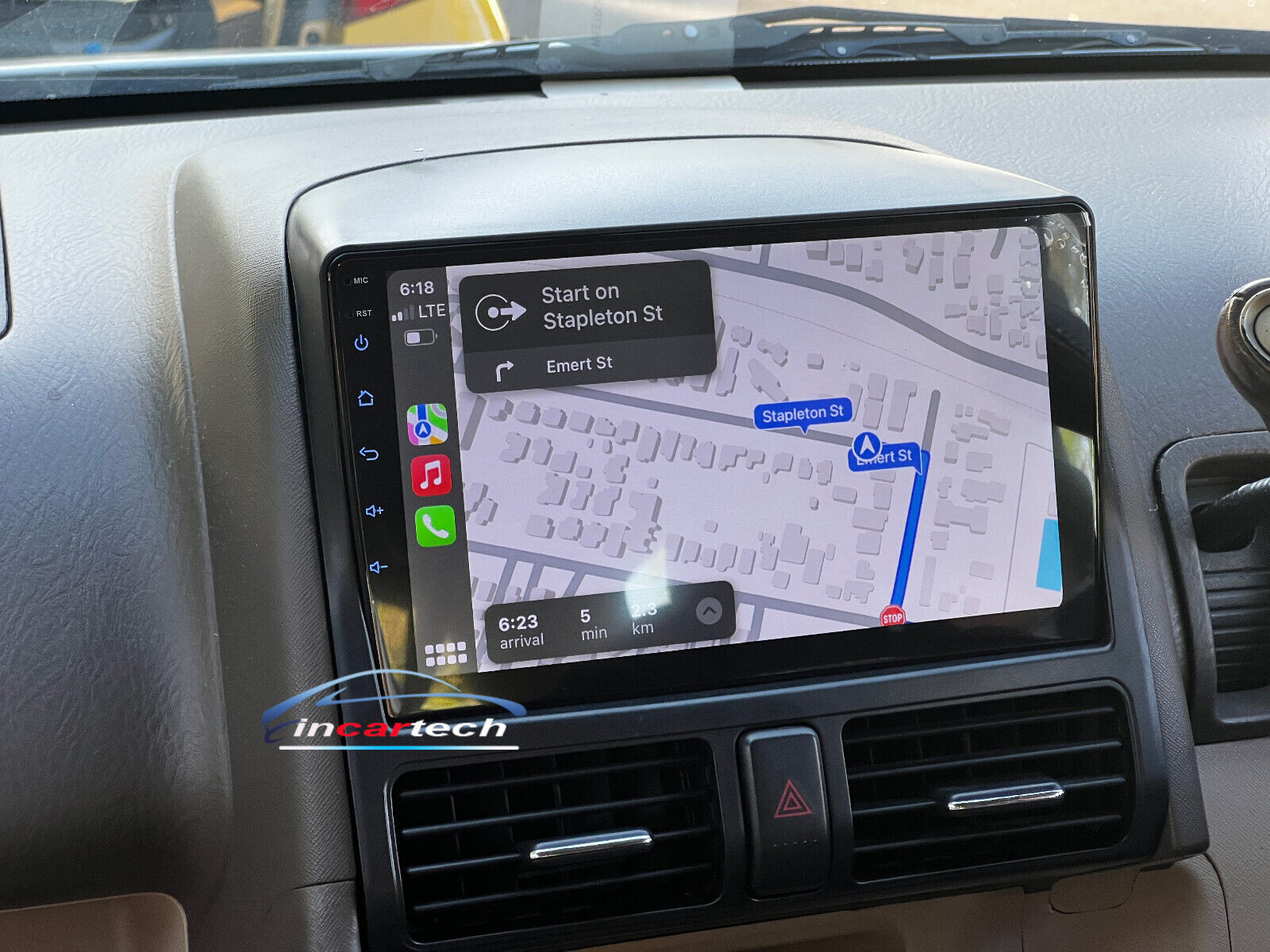 Honda CRV 02-07 Touchscreen Carplay Android Auto GPS Radio bluetooth USB Stereo,  Honda CRV 02-07 head unit upgrade Honda CRV 02-07   head unit replacement for Honda CRV 02-07 upgrade, Honda CRV 02-07 stereo upgrade suit both manual and digital air condition control, provides installation. Upgrade to the Latest Wireless Apple Carplay Android Auto