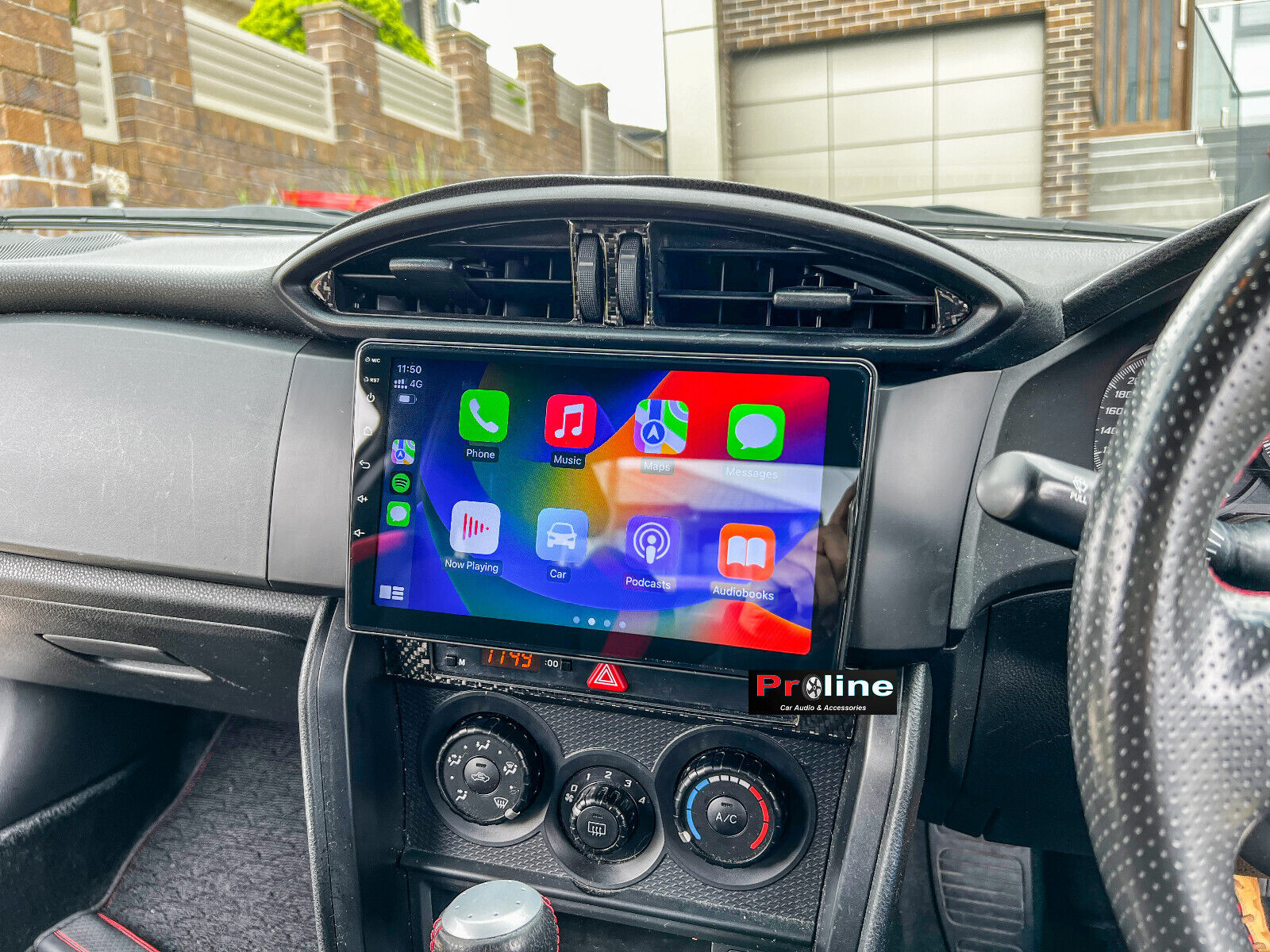 Wireless Apple Carplay for Toyota 86 GPS upgrade stereo accessories 9" Screen, Toyota 86 head unit upgrade for Toyota 86 head unit replacement for Toyota 86 upgrade, Toyota 86 stereo upgrade suit both manual and digital air condition control, provides installation. Upgrade to the Latest Wireless Apple Carplay Android Auto