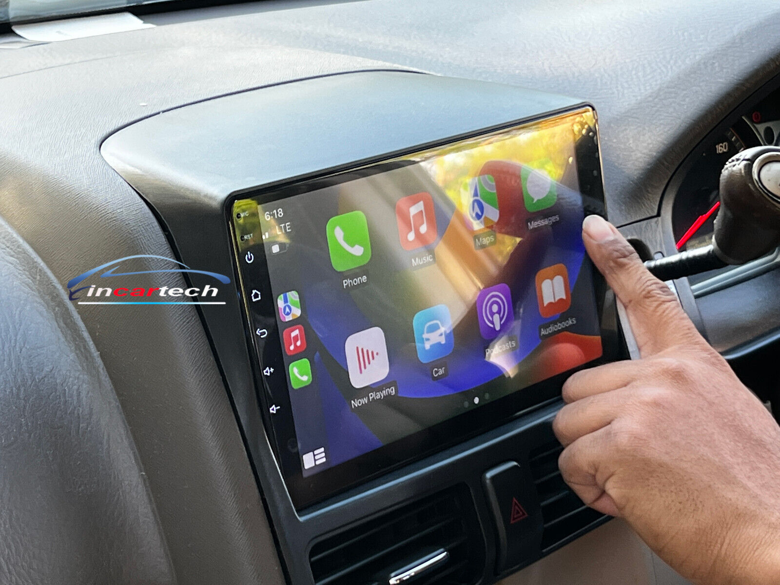 Honda CRV 02-07 Touchscreen Carplay Android Auto GPS Radio bluetooth USB Stereo,  Honda CRV 02-07 head unit upgrade Honda CRV 02-07   head unit replacement for Honda CRV 02-07 upgrade, Honda CRV 02-07 stereo upgrade suit both manual and digital air condition control, provides installation. Upgrade to the Latest Wireless Apple Carplay Android Auto