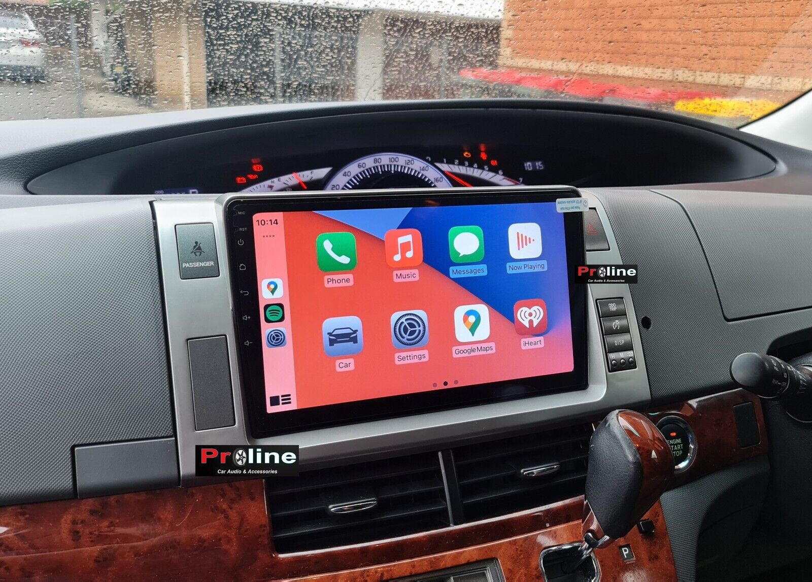 Fit Toyota Tarago Estima GPS Bluetooth Stereo Accessories Apple carplay Headunit, Toyota Tarago Estima head unit upgrade for Toyota Tarago Estima head unit replacement for Toyota Tarago Estima upgrade, Toyota Tarago Estima stereo upgrade suit both manual and digital air condition control, provides installation. Upgrade to the Latest Wireless Apple Carplay Android Auto