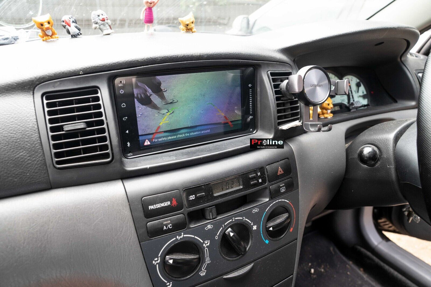 Fit Toyota Corolla Sedan 04-07 GPS Bluetooth USB Stereo Accessories Radio navi, Toyota Corolla Sedan 04-07 head unit upgrade for Toyota Corolla Sedan 04-07 head unit replacement for Toyota Corolla Sedan 04-07 upgrade, for Toyota Corolla Sedan 04-07 stereo upgrade suit both manual and digital air condition control, provides installation. Upgrade to the Lastest Wireless Apple Carplay Android Auto