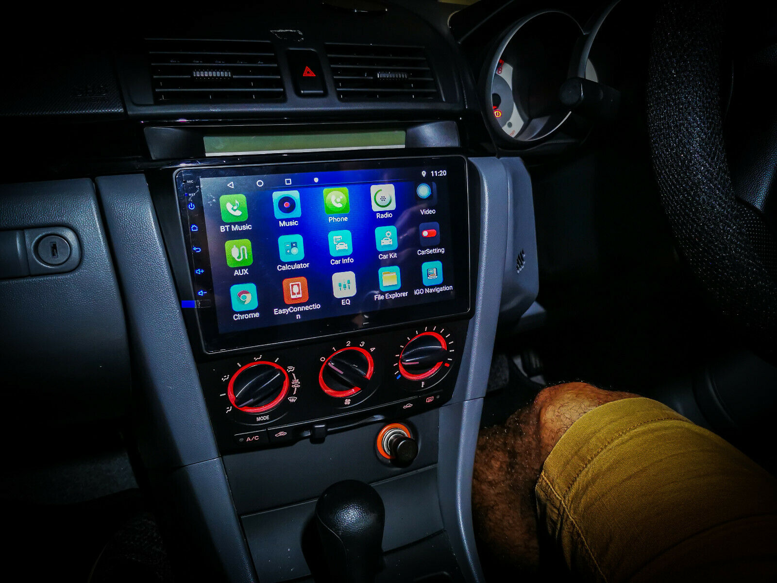 Fit Mazda 3 03-08 GPS Bluetooth Apple CarPlay Android Auto USB Support SP23 Bose, Mazda 3 03-08 head unit upgrade, Mazda 3 03-08 head unit replacement, Mazda 3 03-08 head unit upgrade, Mazda 3 03-08  stereo upgrade suit both manual and digital air condition control, provides installation. Upgrade to the Lastest Wireless Apple Carplay Android Auto