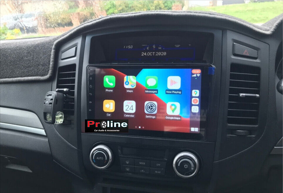 10" Mitsubishi Pajero 06-19 GPS Bluetooth Stereo Android Headunit 4wd Accessories, Mitsubishi Pajero 06-19 head unit upgrade for Mitsubishi Pajero 06-19 head unit replacement for Mitsubishi Pajero 06-19 upgrade, Mitsubishi Pajero 06-19 stereo upgrade suit both manual and digital air condition control, provides installation. Upgrade to the Latest Wireless Apple Carplay Android Auto
