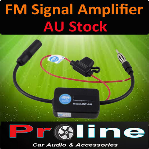 Strengthen Booster aerial splitter Radio Signal Amplifier AM FM Car An ...