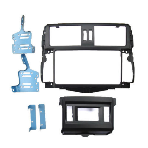 Toyota Prado 150 GX GLX VX 09-13 Double 2 Din fascia dash facia kit surround