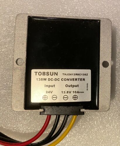 WaterProof 24V to 13.8V 10A 138W Step Down DC/DC Power Converter Regulator